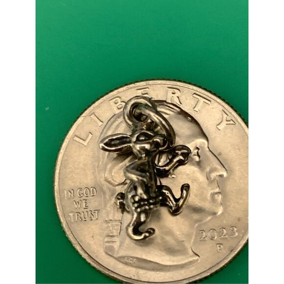 Rabbit Bunny carrying Easter Basket #vintage - Picture 3 of 5